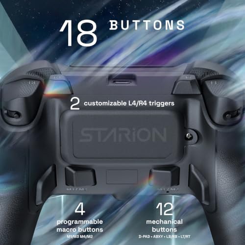 Oniverse Starion Controller Wireless Nero Hall Effect PS5