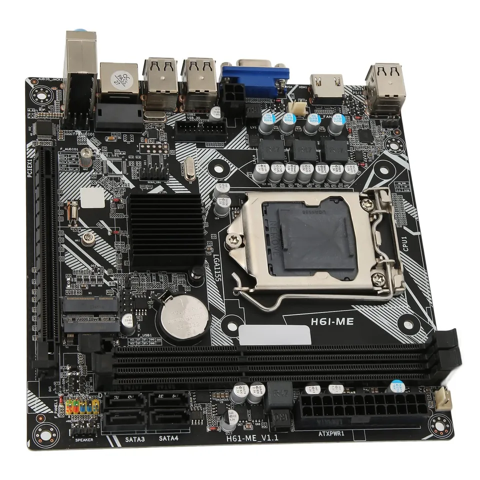 GOWENIC H61 Scheda Madre LGA 1155 Mini ITX DDR3