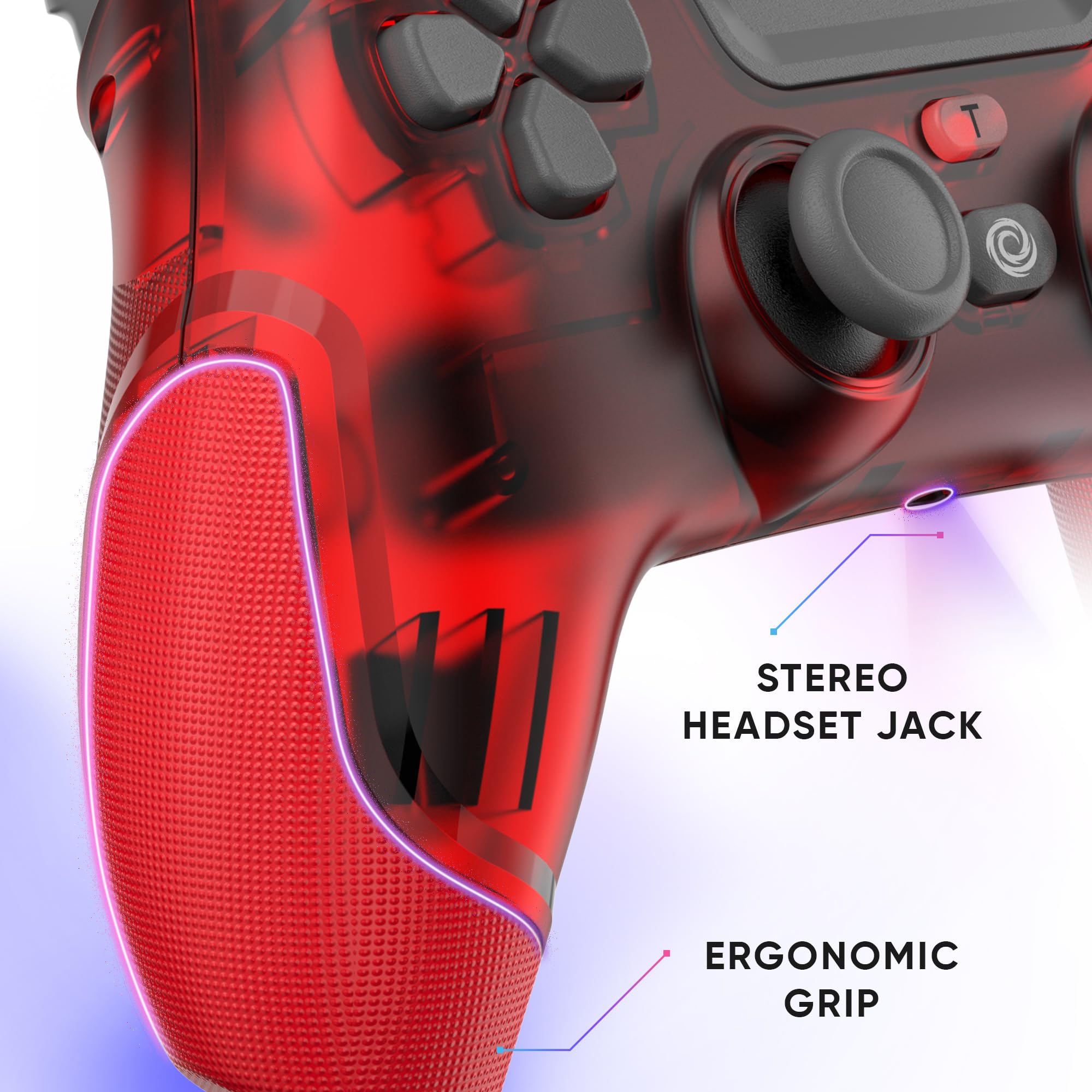 Oniverse Revolt Controller Wireless Mars Red PS4 PC