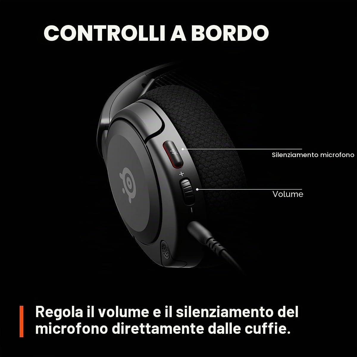 SteelSeries Arctis Nova 1 Cuffie Gaming Nere PC PS5 Xbox