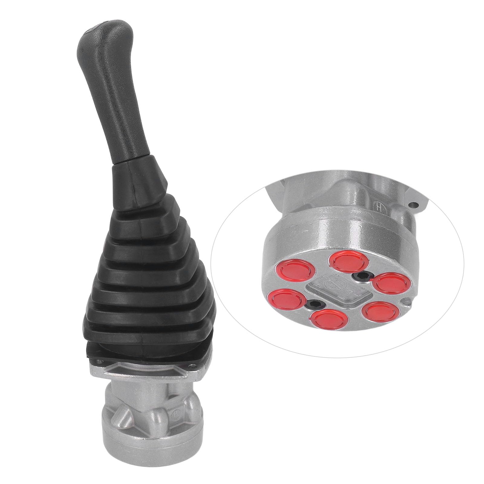 GOWENIC Joystick Escavatore Destro Acciaio E320B E320C 6 Guarnizioni