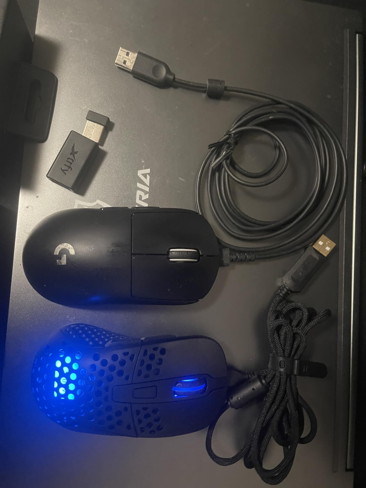Xtrfy M4 Wireless Mouse Gaming Nero Ultraleggero RGB 2.4GHz