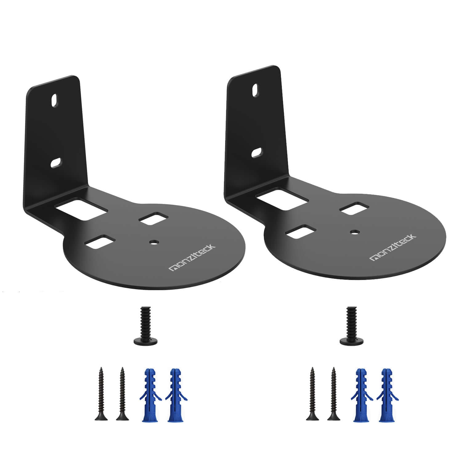 Monzlteck Sonos Mount supporto parete WSE100 Era 100 nero 2 pack
