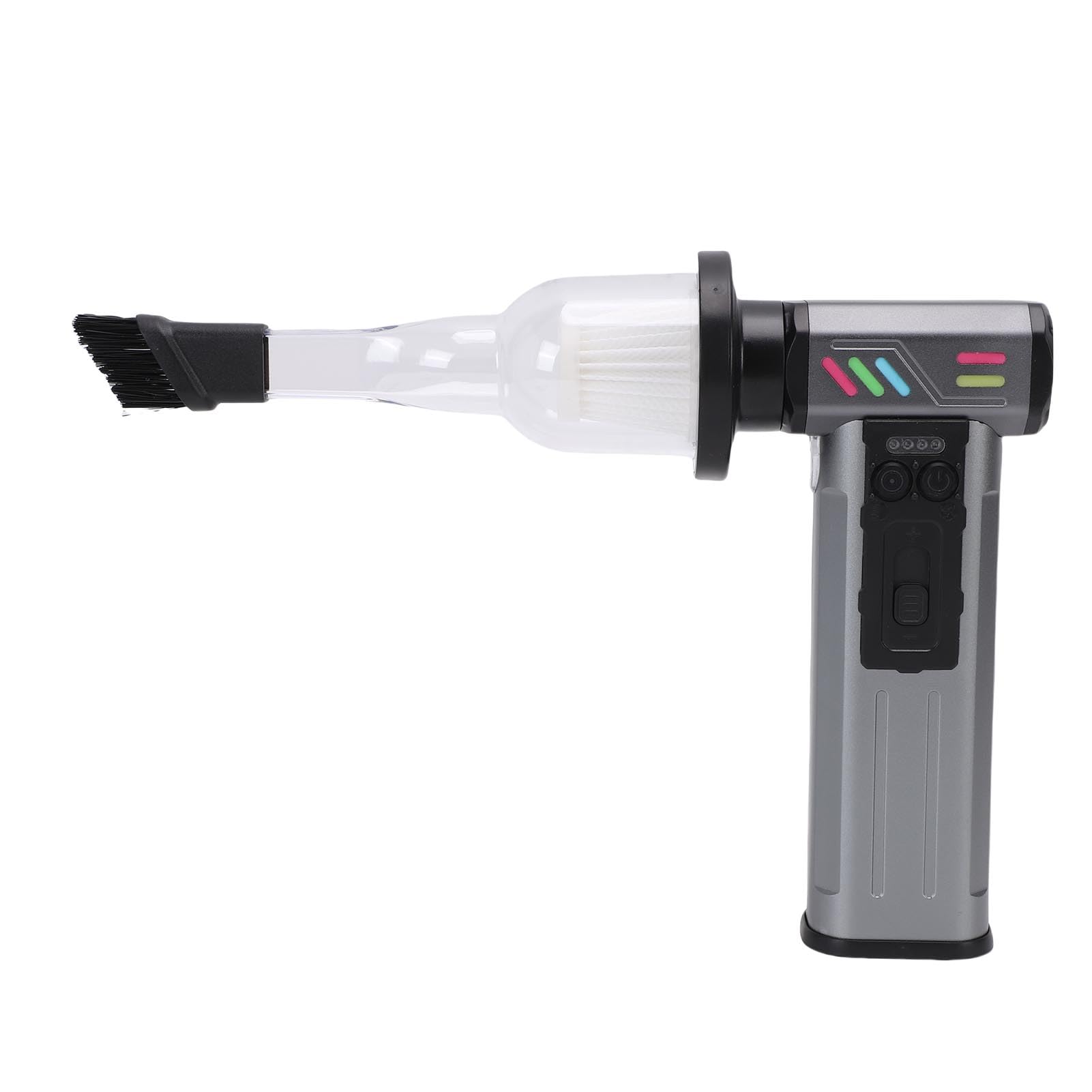 GOWENIC Soffiatore Aria Senza Fili 4000mAh Pulitore Tastiera 5 Ugelli