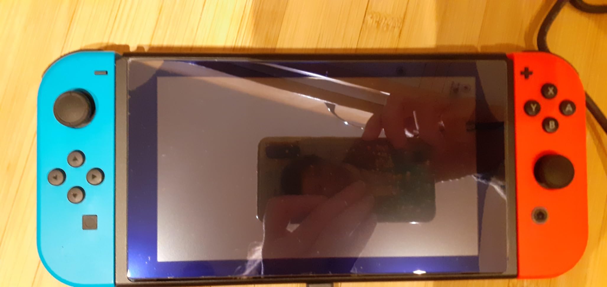 Oniverse Accessories vetro temperato Switch OLED anti luce blu