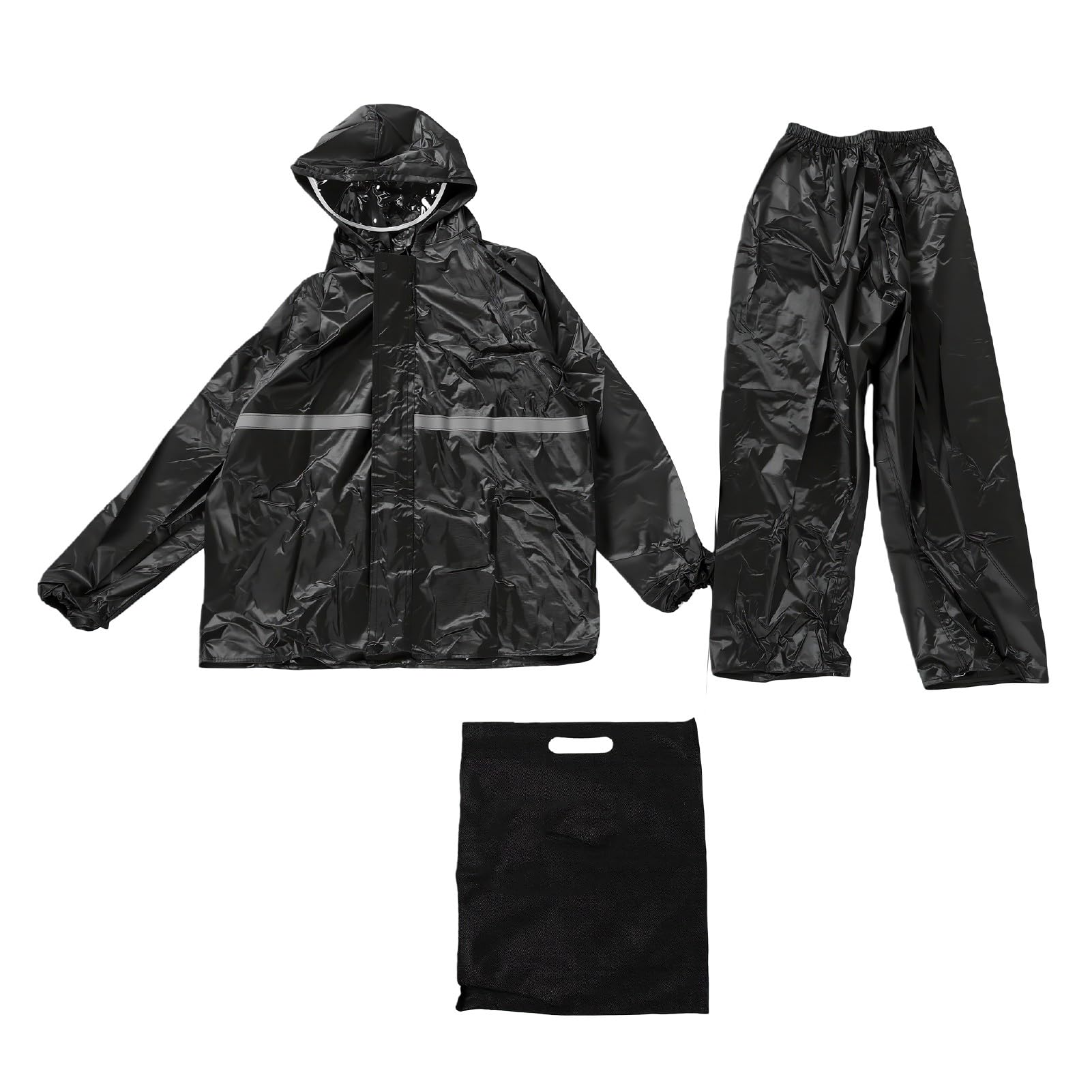 GOWENIC tuta pioggia uomo XXL impermeabile con pantaloni