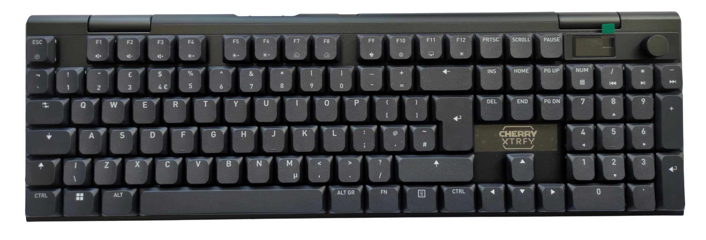 CHERRY XTRFY MX 10.1 Wireless Tastiera low profile QWERTZ nera