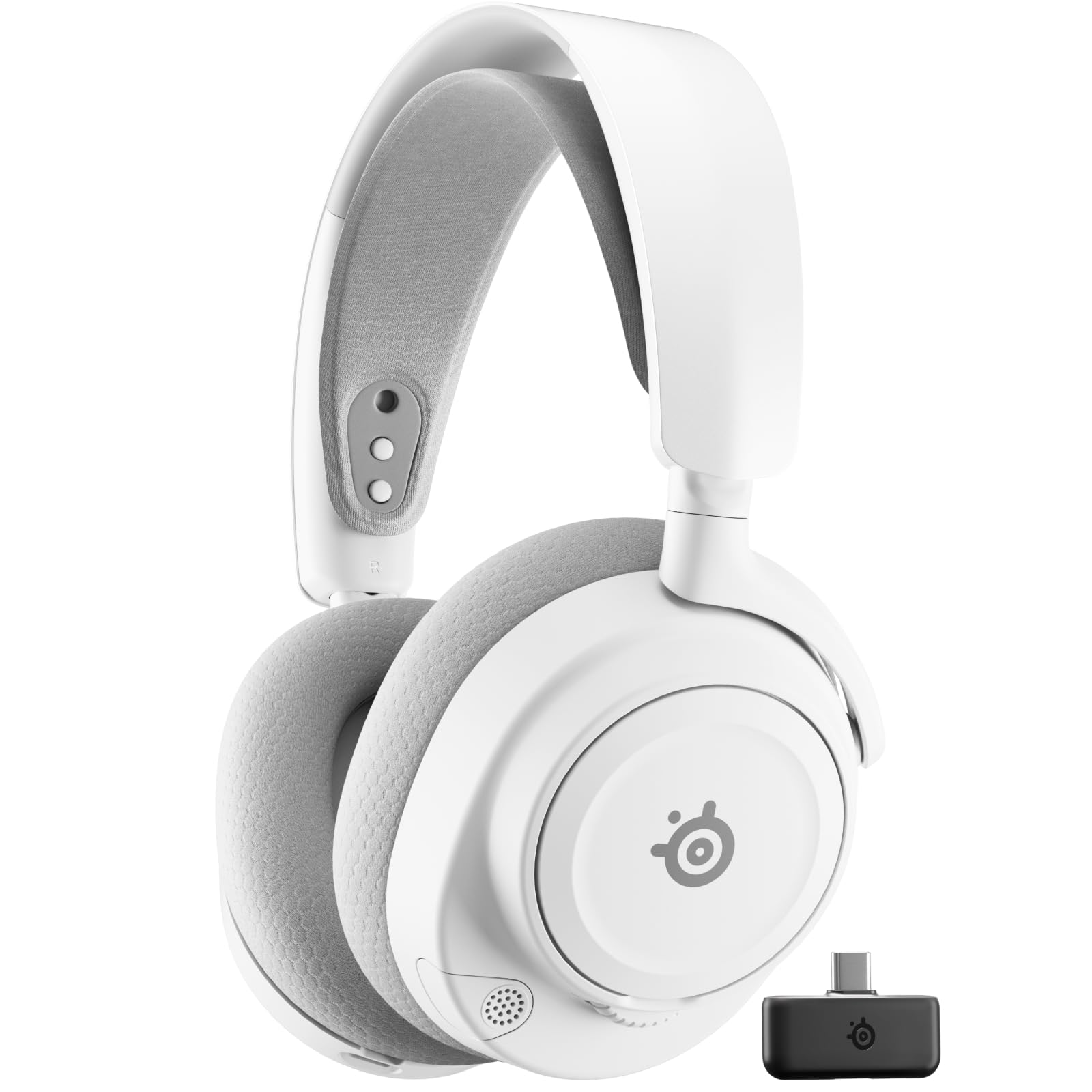 SteelSeries Arctis Nova 7 Gen 2 cuffie wireless bianche 50 ore
