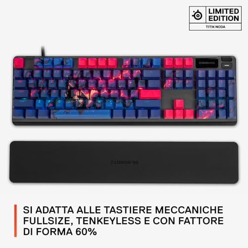 SteelSeries copritasti gaming PBT pudding Titik Noda 104 tasti