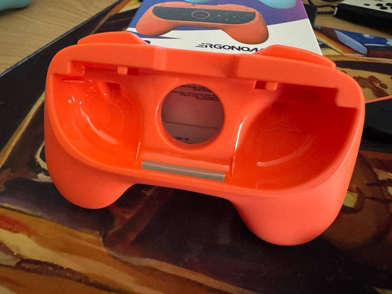 Oniverse Impugnature Joy-Con Switch 2 Grip Arancione Blu 2pz