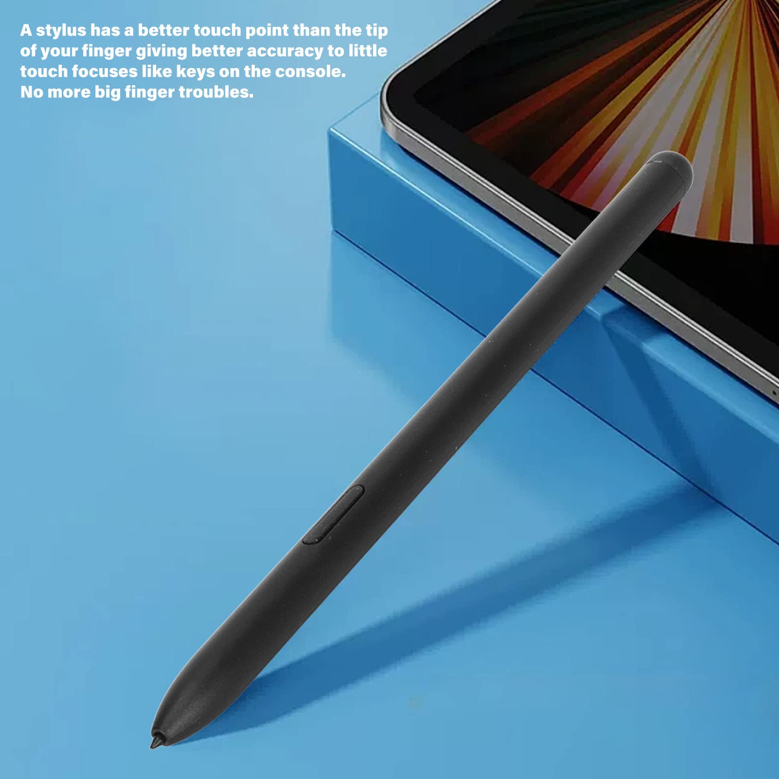 Gowenic Penna Stilo Tablet Tab S8 S7 4096 Livelli Nera