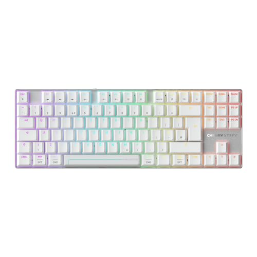 Cherry Xtrfy MX 8.2 Pro TMR Tastiera Gaming UK Bianca