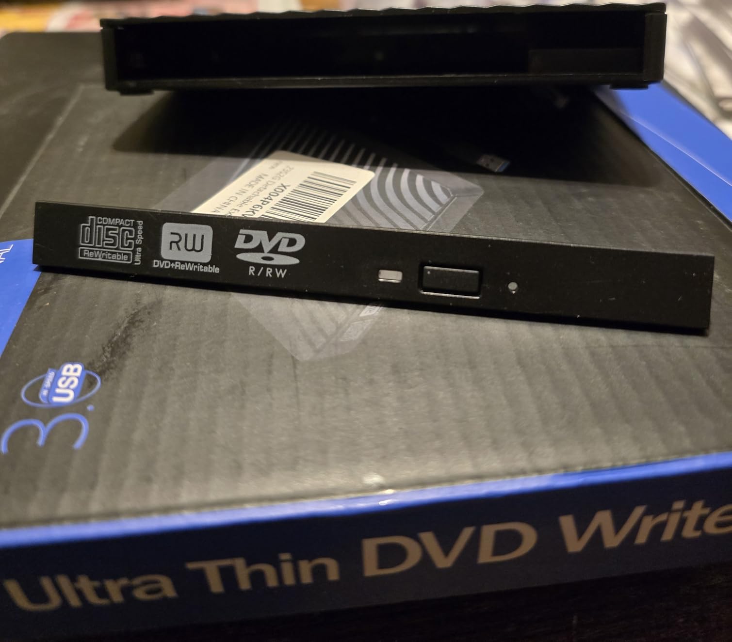 GOWENIC Custodia Lettore DVD USB 3.0 Esterna SATA 12,7mm PC