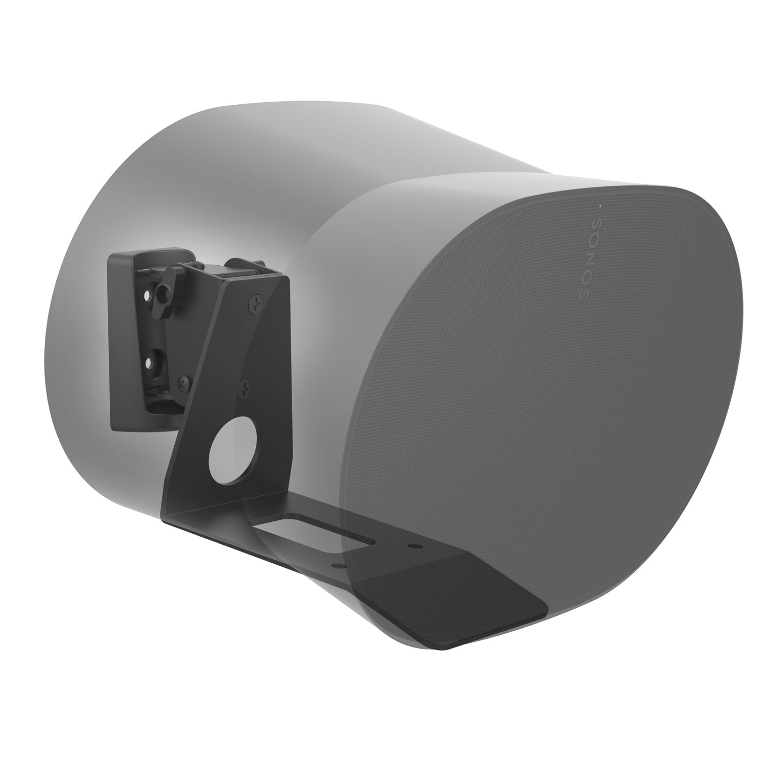 Monzlteck Sonos Mount staffa Era 300 orientabile acciaio
