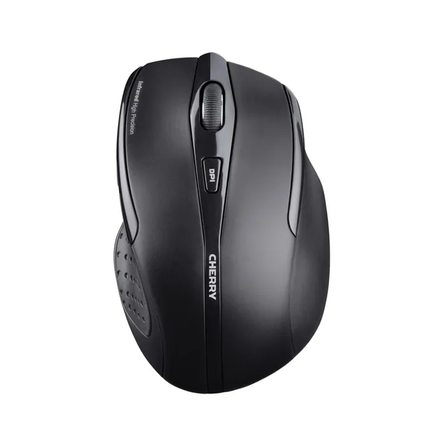 Cherry MW 3000 Mouse Wireless Ergonomico 6 Tasti Nero