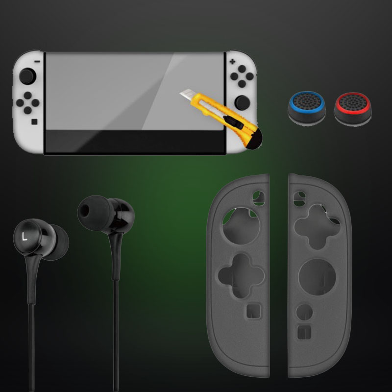 Skull Factory Kit Protezione 5in1 custodia Switch2 antiurto