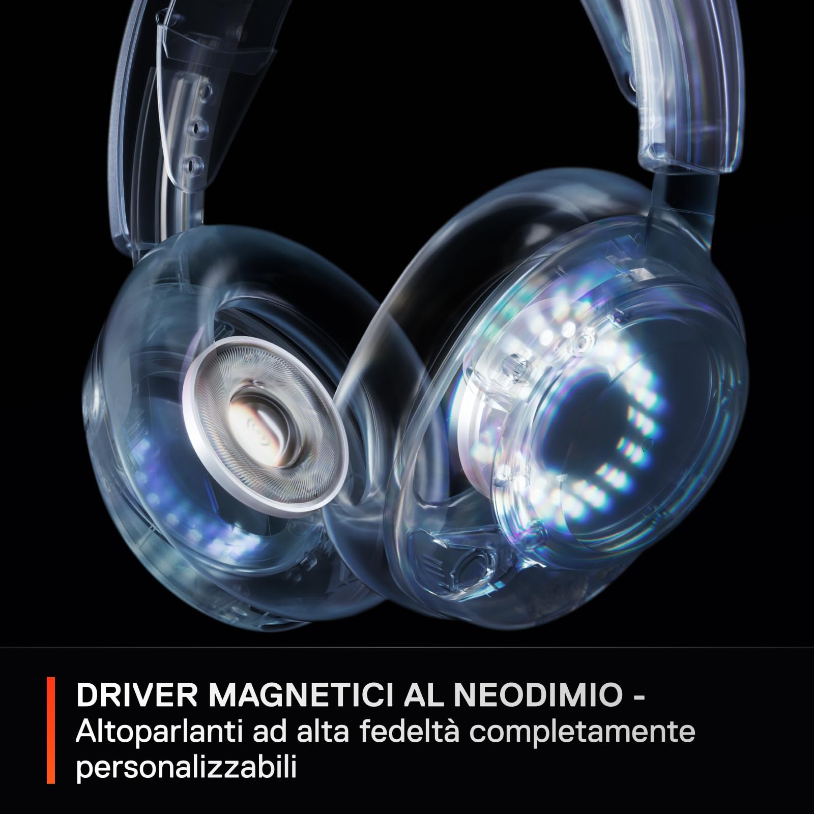 SteelSeries Arctis Nova 5 cuffie wireless nere 60 ore BT