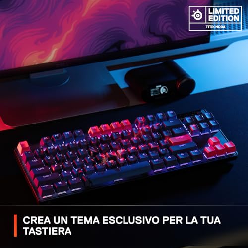 SteelSeries copritasti gaming PBT pudding Titik Noda 104 tasti