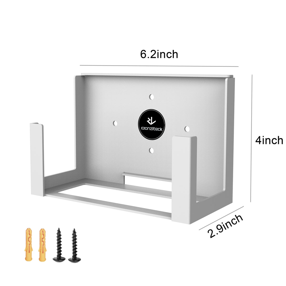 Monzlteck XBOX Mount Supporto a Muro Xbox Series S Metallo