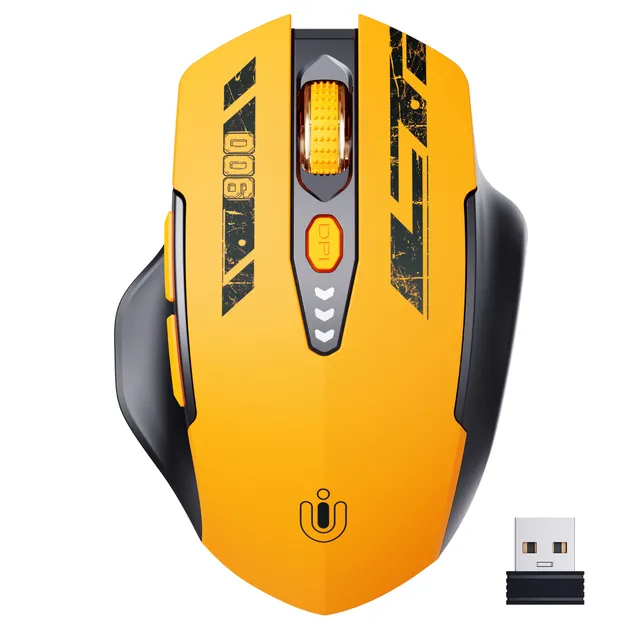 Uineer 2.4G Mouse Wireless Ricaricabile 4000 DPI