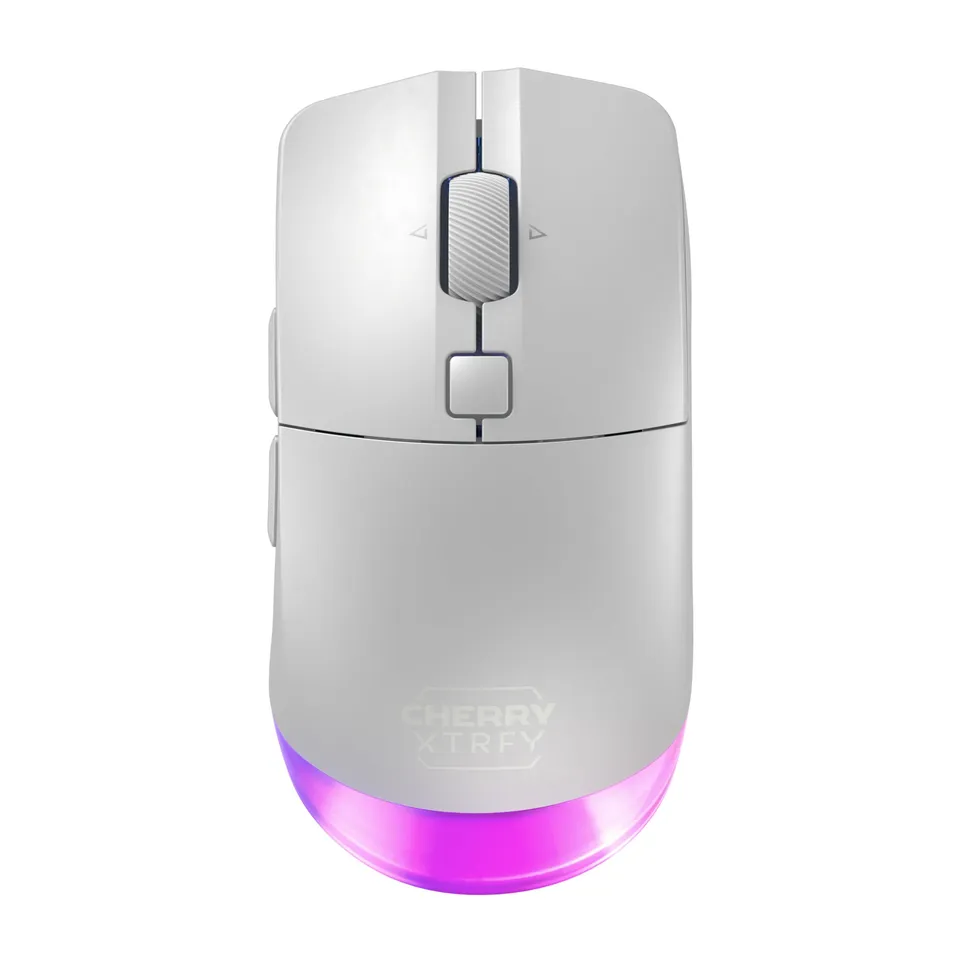 Cherry Xtrfy M50 Wireless Mouse Gaming Bianco RGB