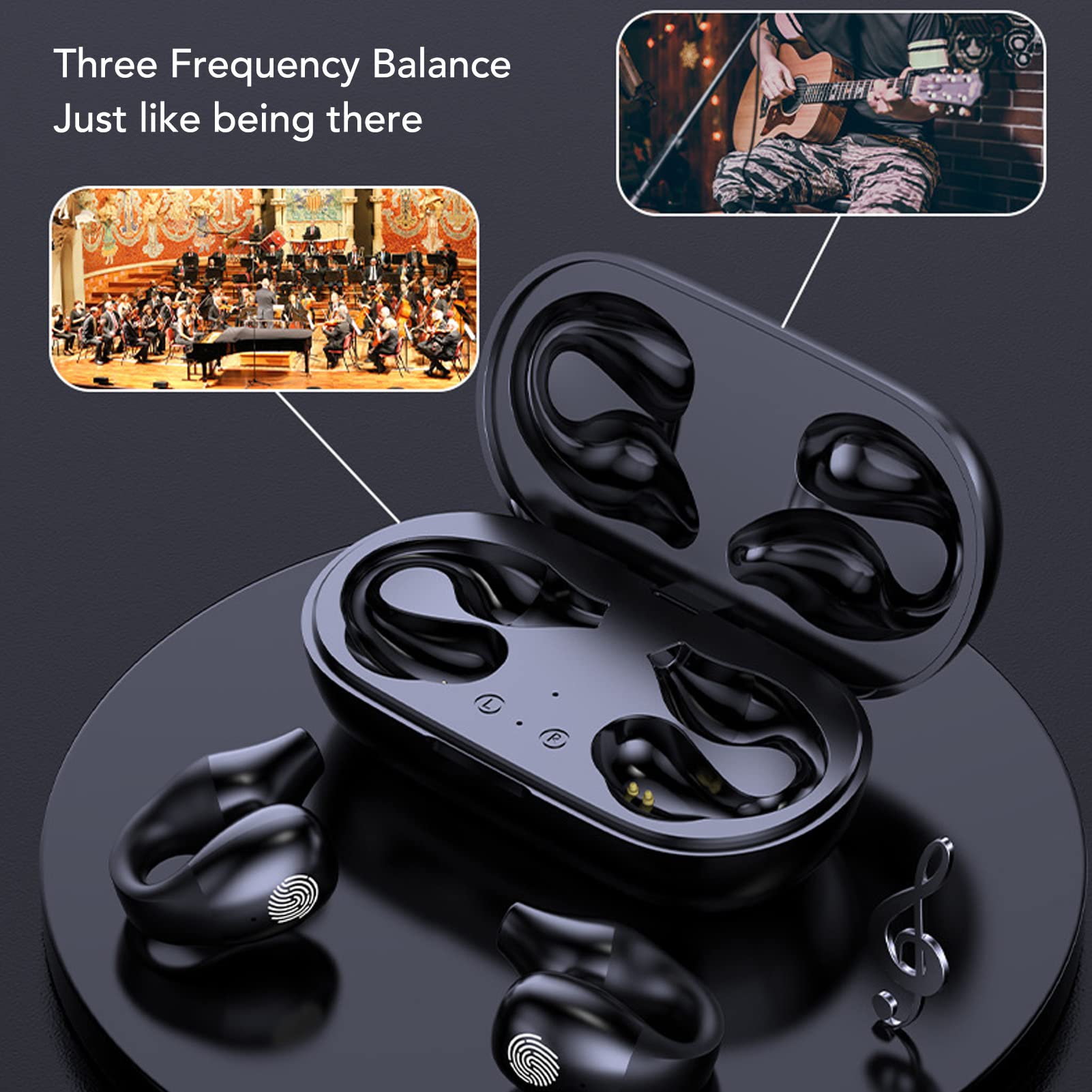 Gowenic S03 Cuffie Aperte Wireless Sport Bluetooth HiFi