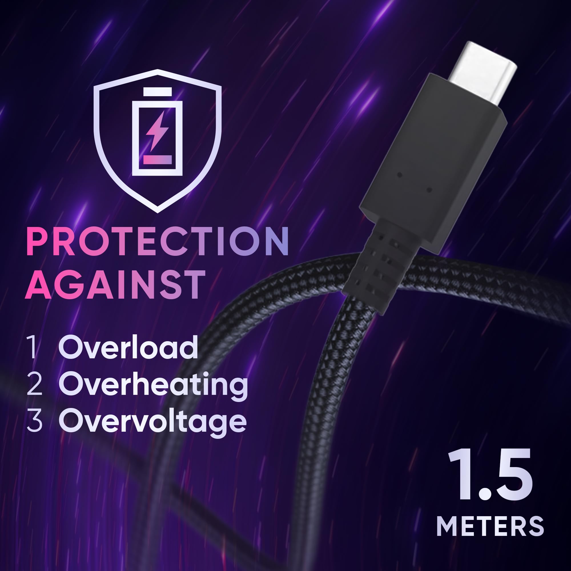 Oniverse Adattatore Accendisigari 60W caricatore auto USB-C USB-A cavo