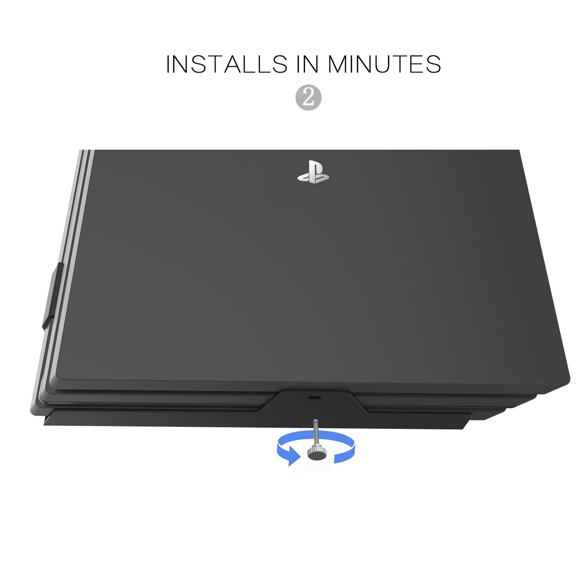 Monzlteck PS5/PS4 Mount supporto parete PS4 Pro metallo