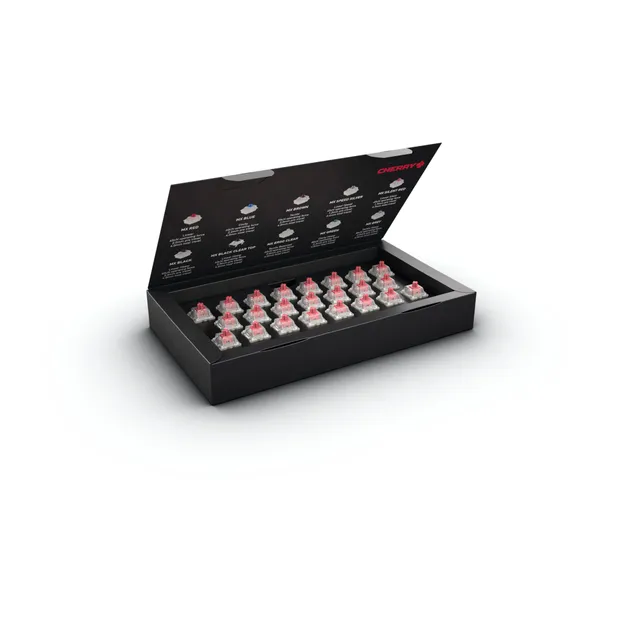 CHERRY XTRFY MX RGB Silent Red Switch Meccanici 23 Pezzi Lineari