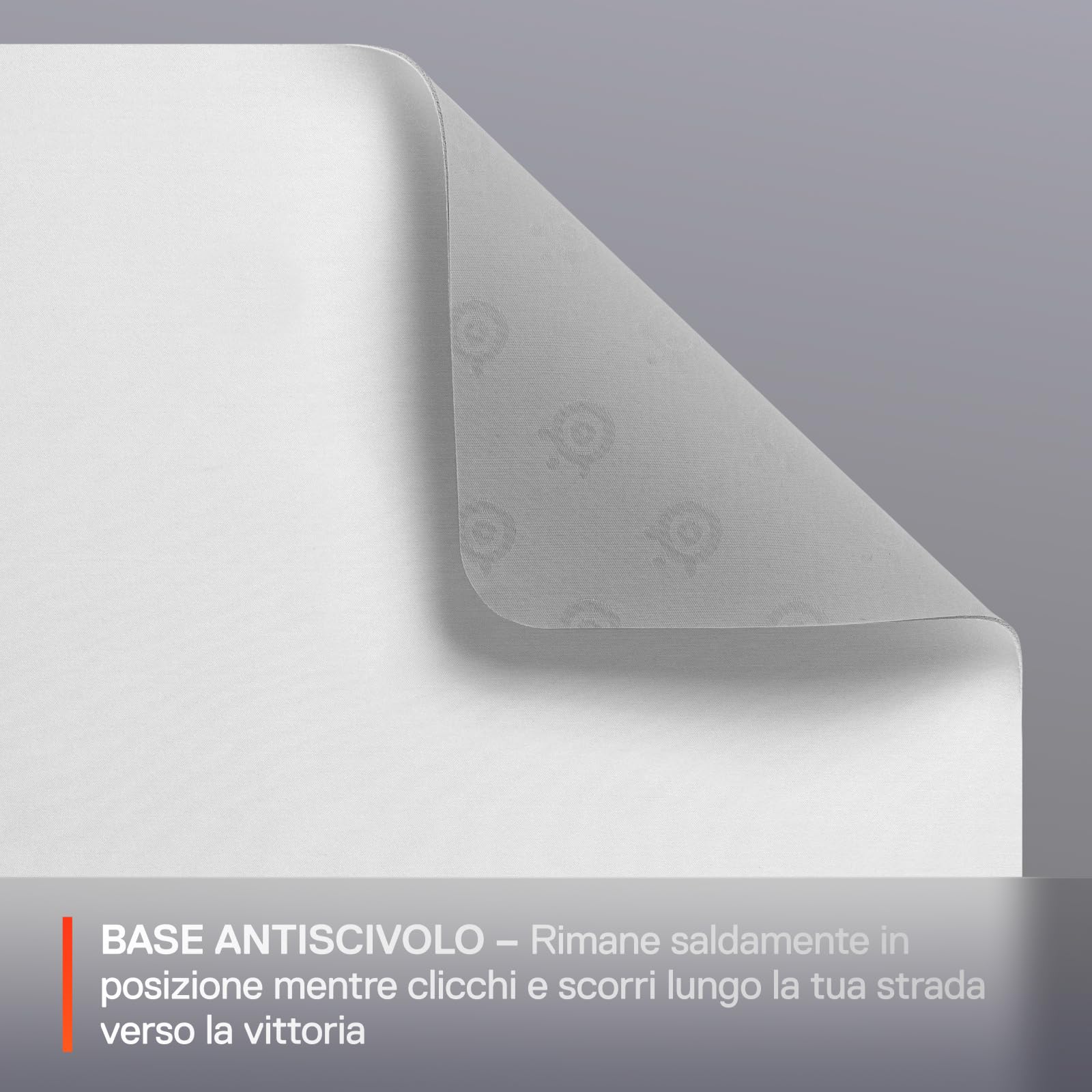 SteelSeries QcK Medium tappetino mouse bianco 320x270 mm antiscivolo