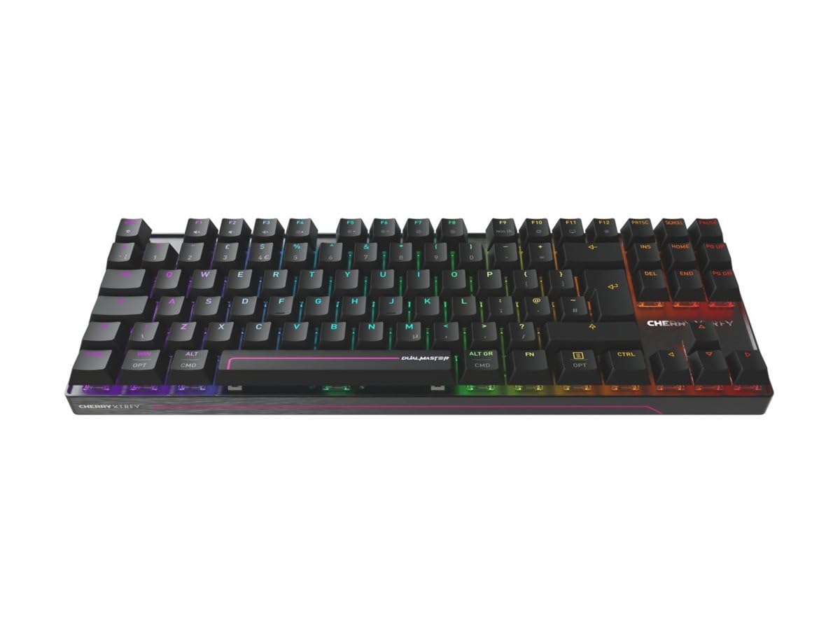 CHERRY XTRFY MX 8.2 Pro TMR Tastiera TKL Wireless QWERTZ Nero