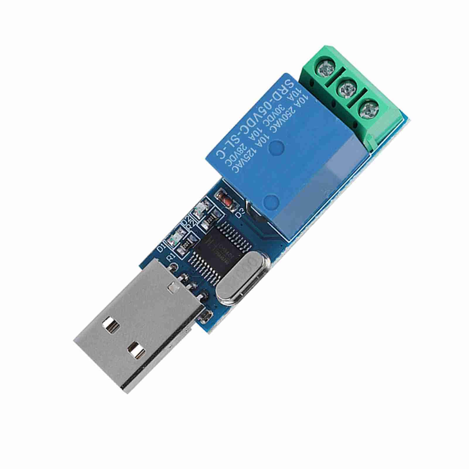 GOWENIC Scheda Relè USB 5V 10A Smart Home CH340