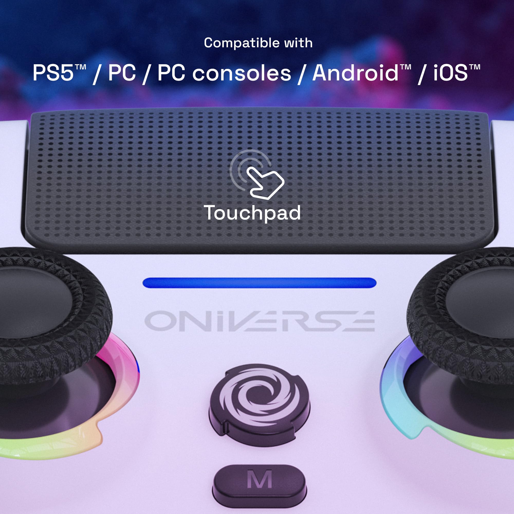 Oniverse Corion Joypad Wireless PS5 PC Hall Effect Macro