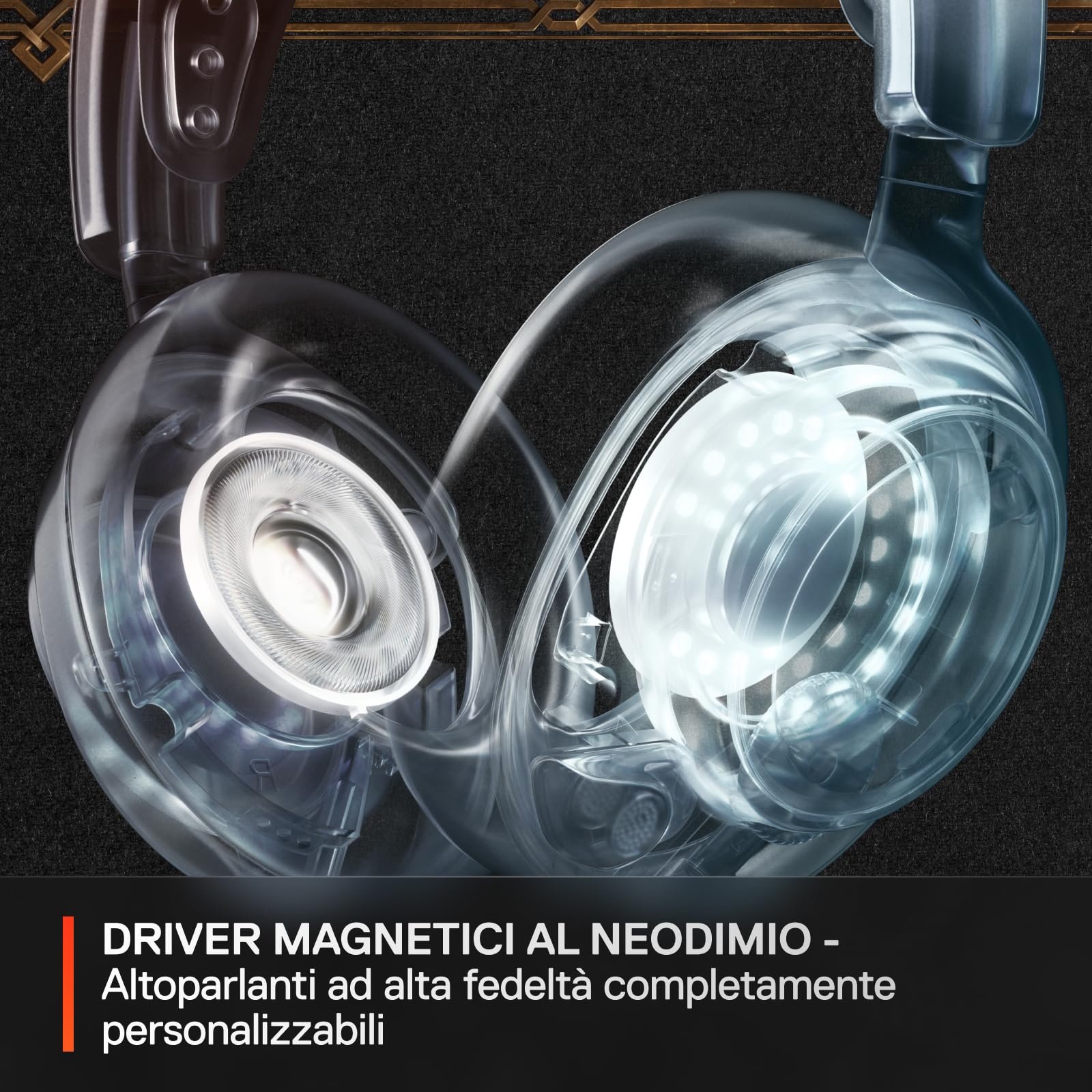SteelSeries Arctis Nova 7 cuffie WoW Edition 38h wireless