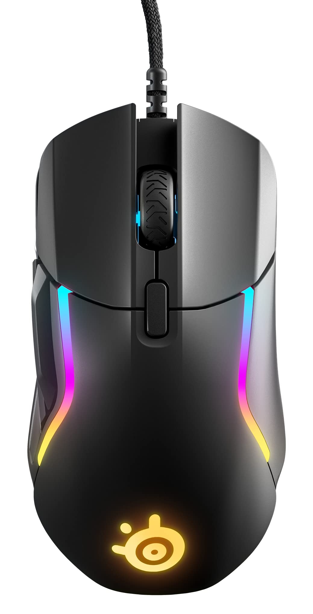 SteelSeries Rival 5 Mouse Gaming 18000 CPI 9 Tasti Nero