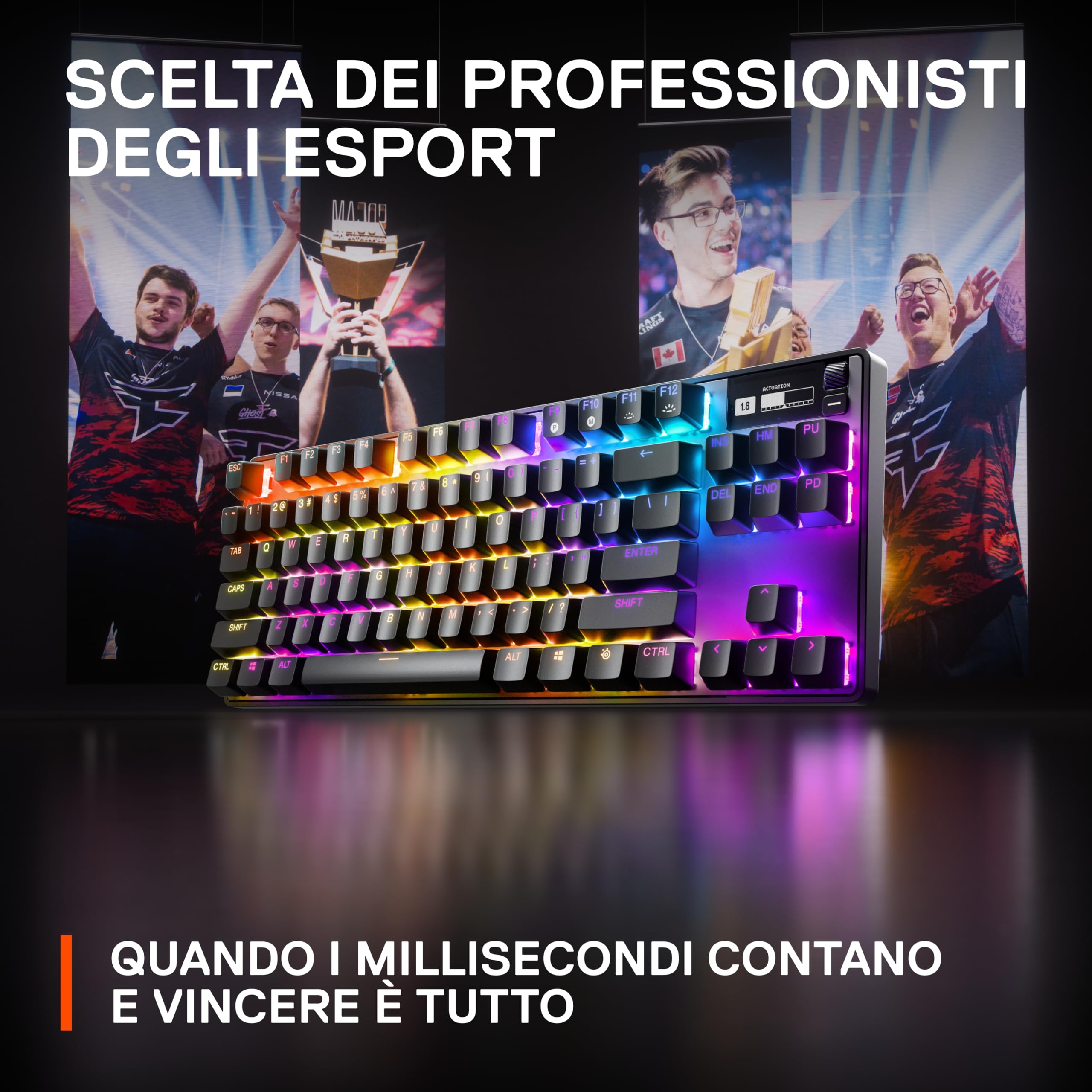 SteelSeries Apex Pro TKL Tastiera Gaming QWERTY US Regolabile