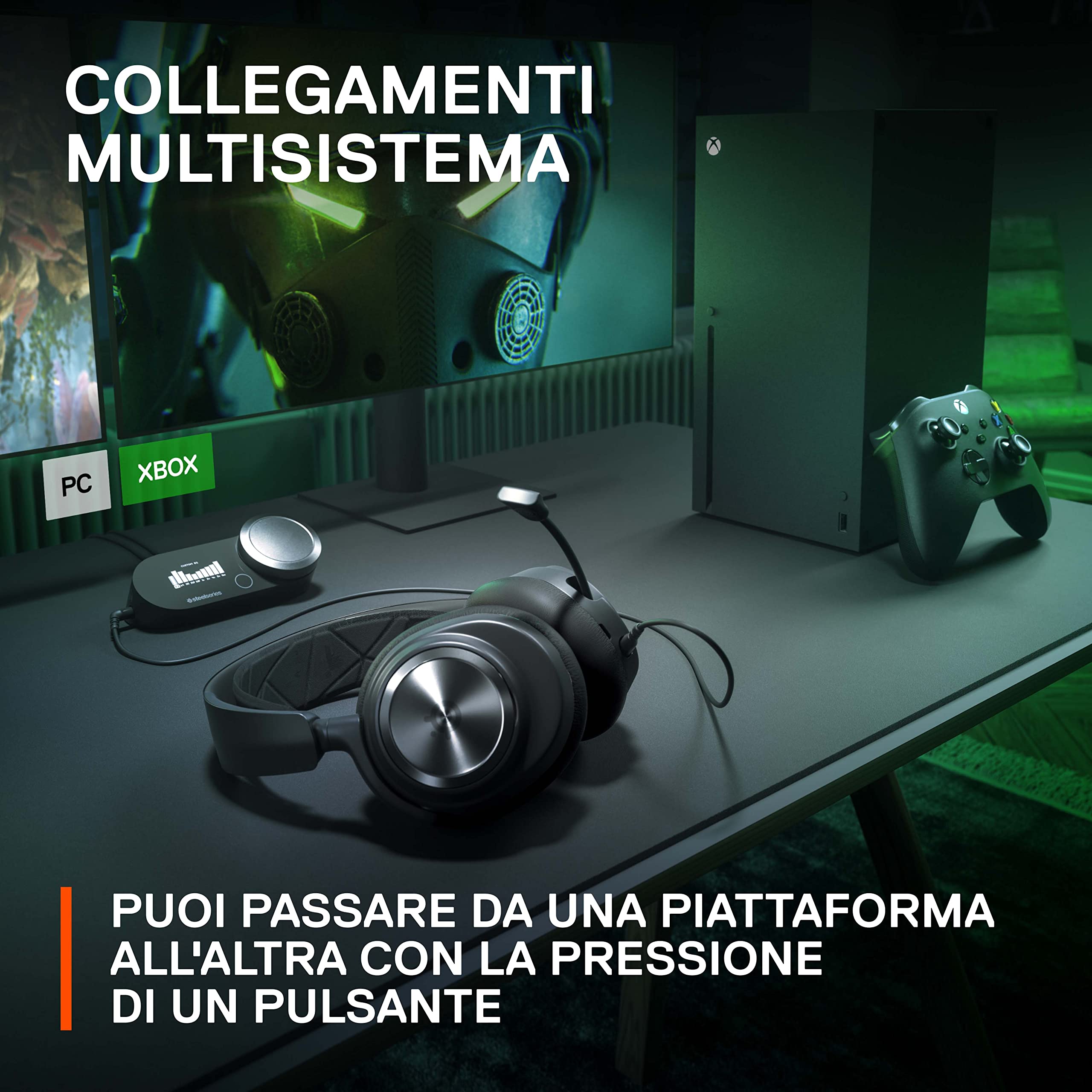 SteelSeries Arctis Nova Pro cuffie gaming Xbox Hi-Res DAC