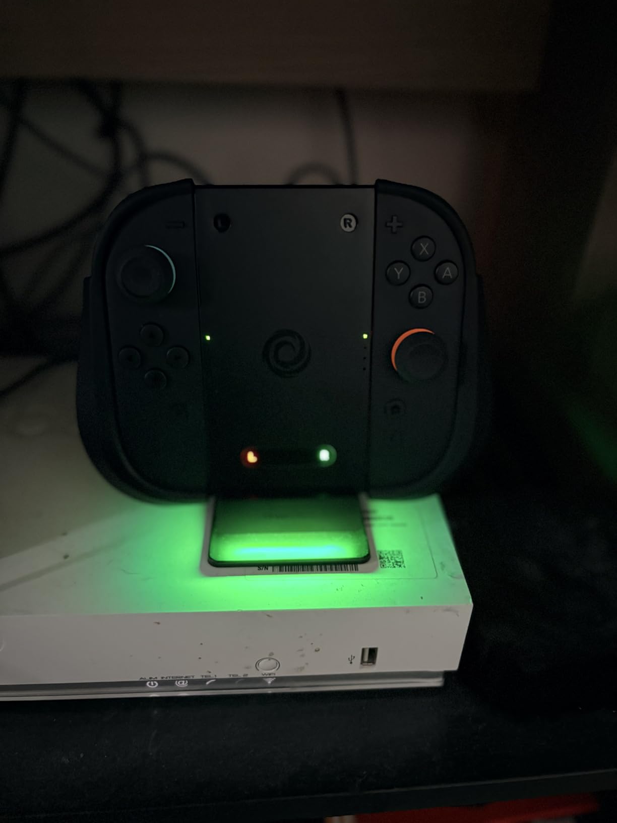 Oniverse Fusion Dock stazione ricarica Switch 2 2 Joy-Con LED