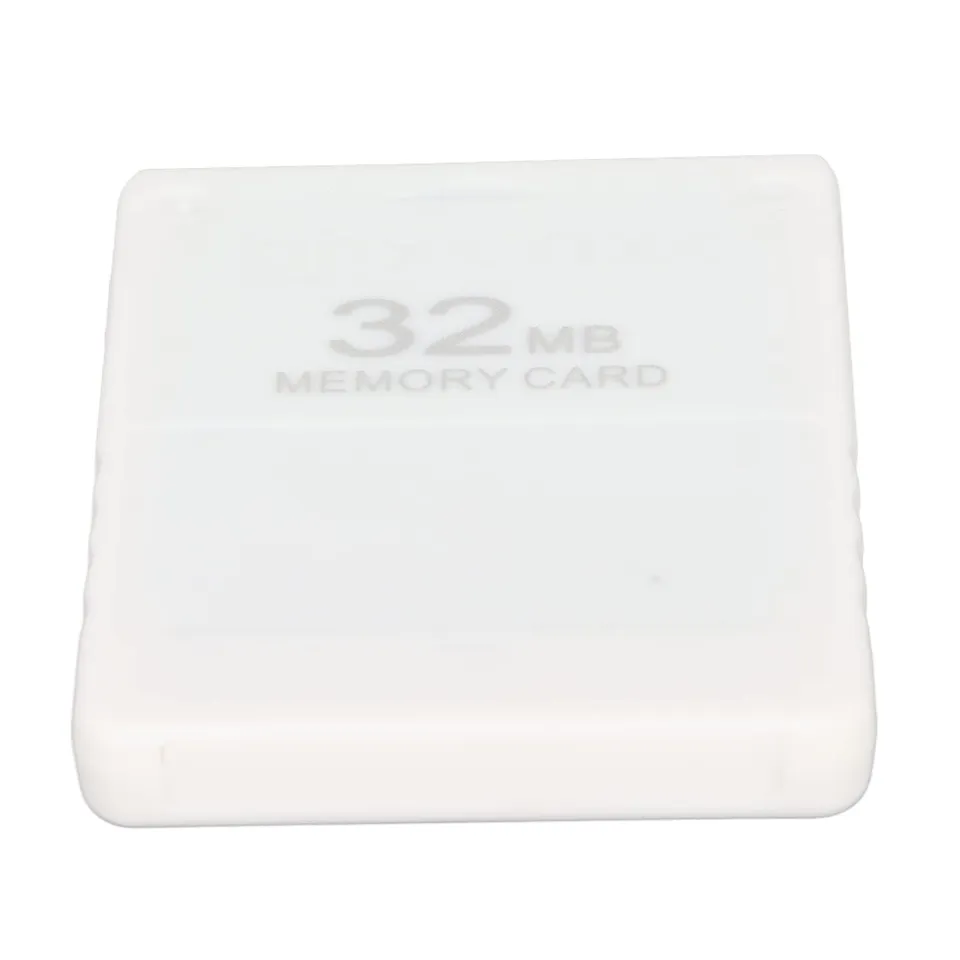 GOWENIC Memory Card PS2 32MB Scheda Memoria Bianca