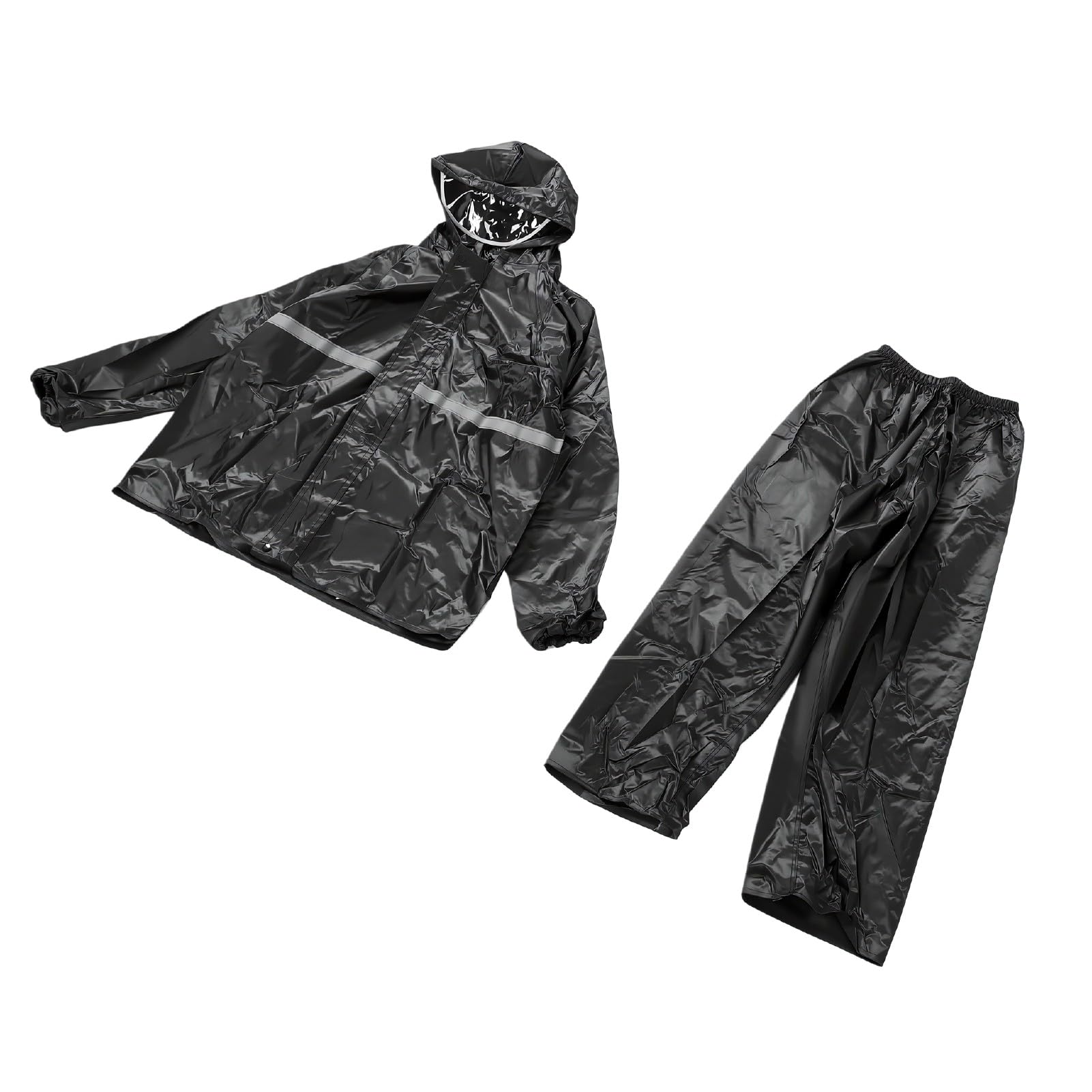 GOWENIC tuta pioggia uomo XXL impermeabile con pantaloni