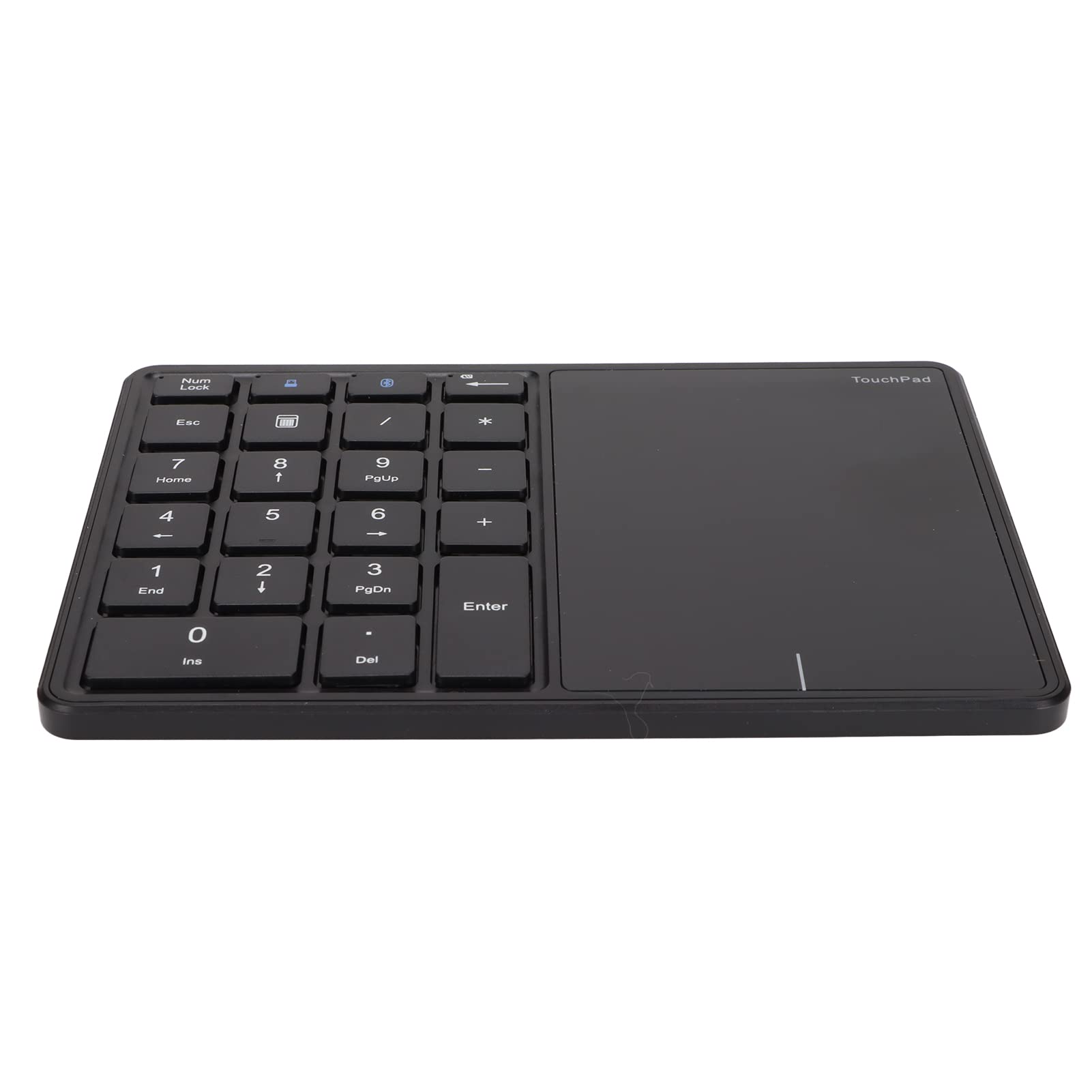 GOWENIC Tastierino Numerico Wireless 22 Tasti Touchpad Nero
