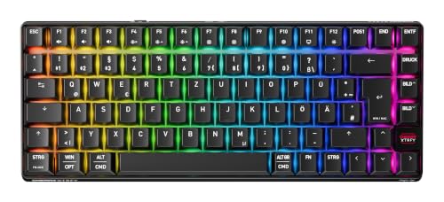Cherry Xtrfy K33 Compact Tastiera Wireless DE Nera 75%