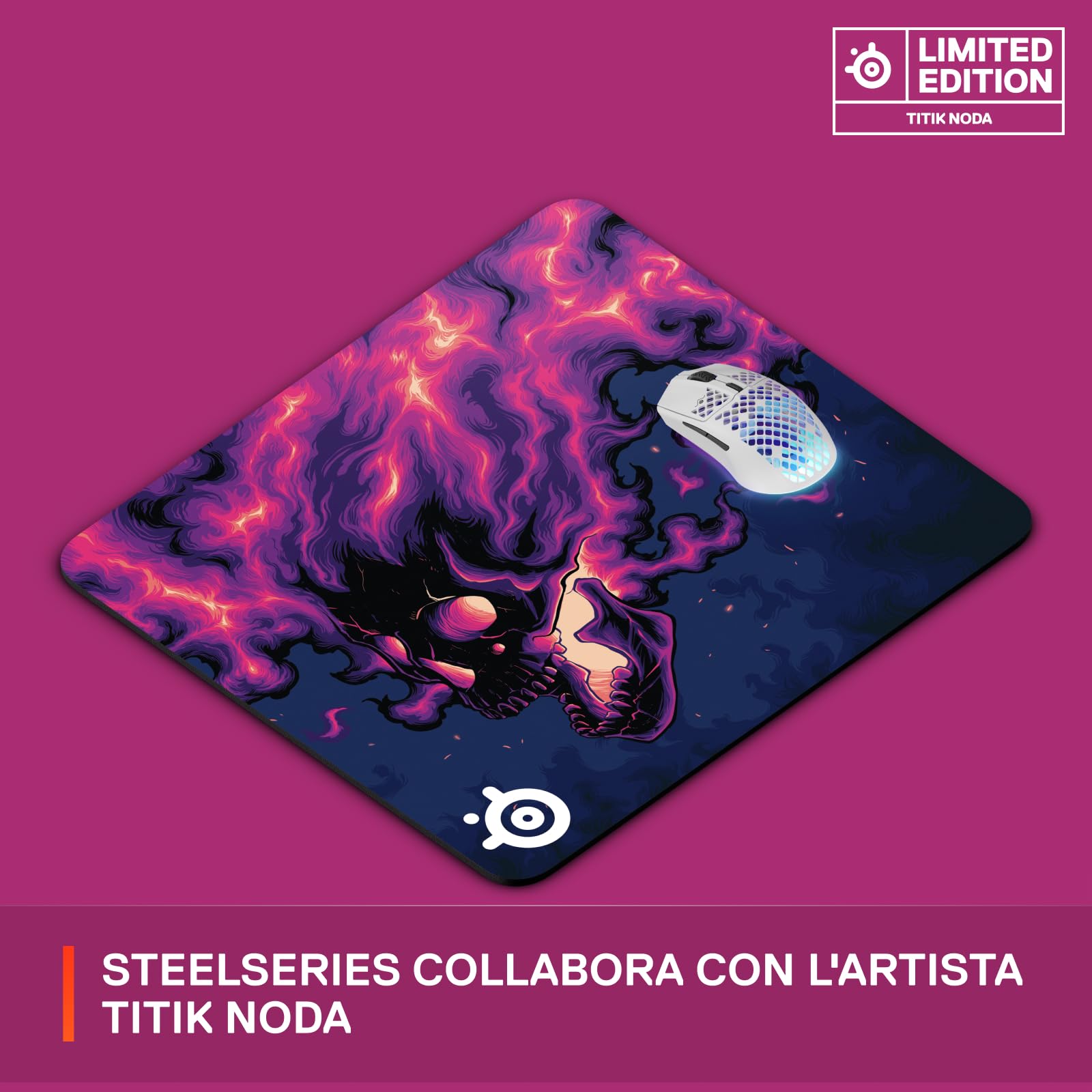 SteelSeries QcK Titik Noda Tappetino Mouse Gaming 450x400