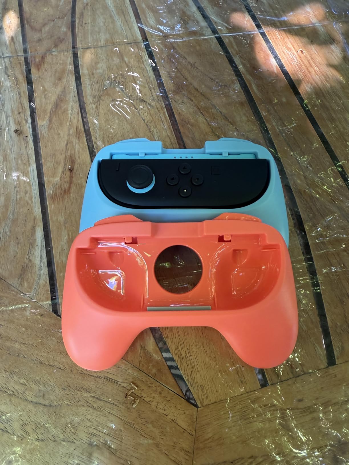 Oniverse Impugnature Joy-Con Switch 2 Grip Arancione Blu 2pz