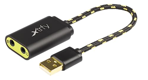 Xtrfy Headset Accessories SC1 scheda audio USB PC PS4