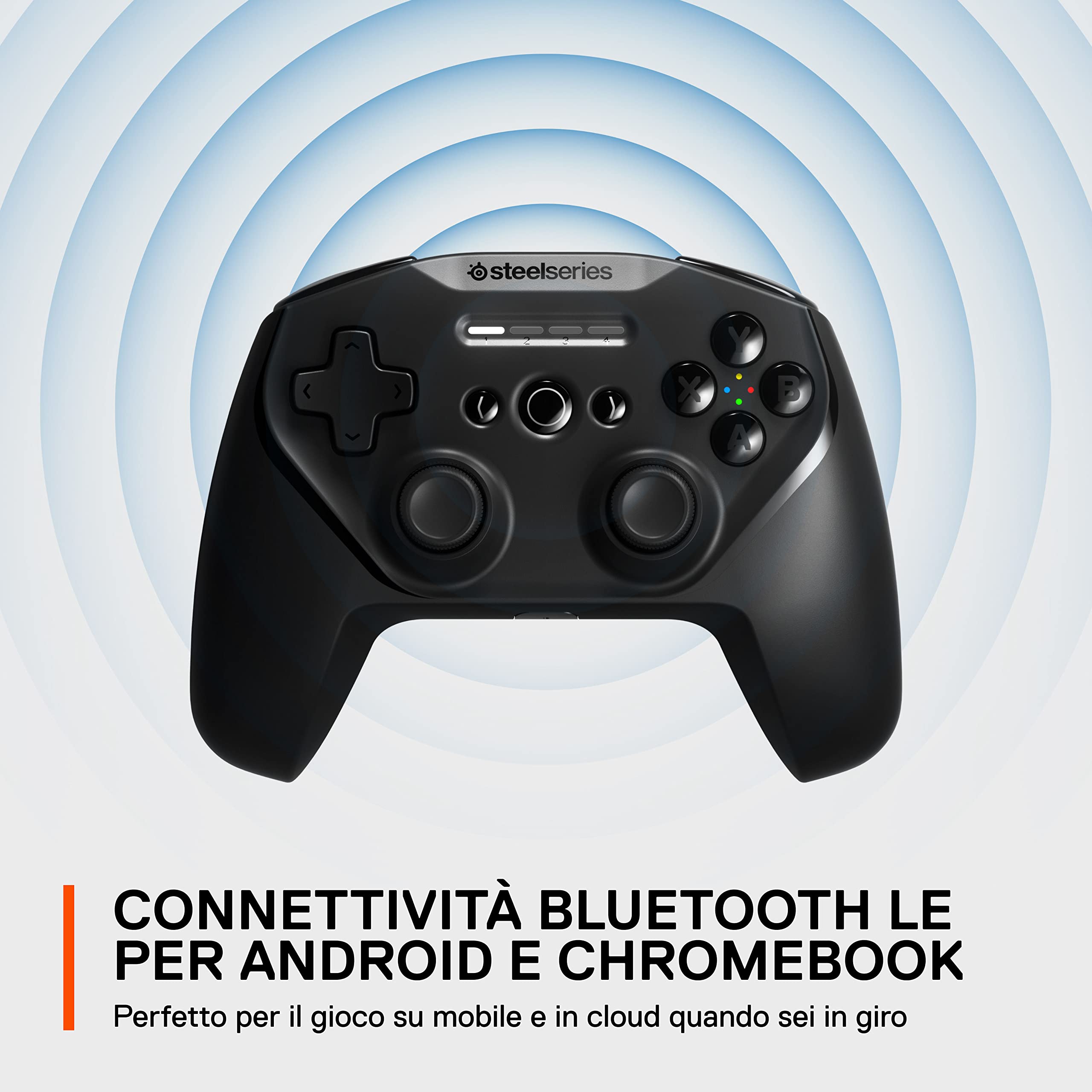 SteelSeries Stratus+ controller Bluetooth Android 90h