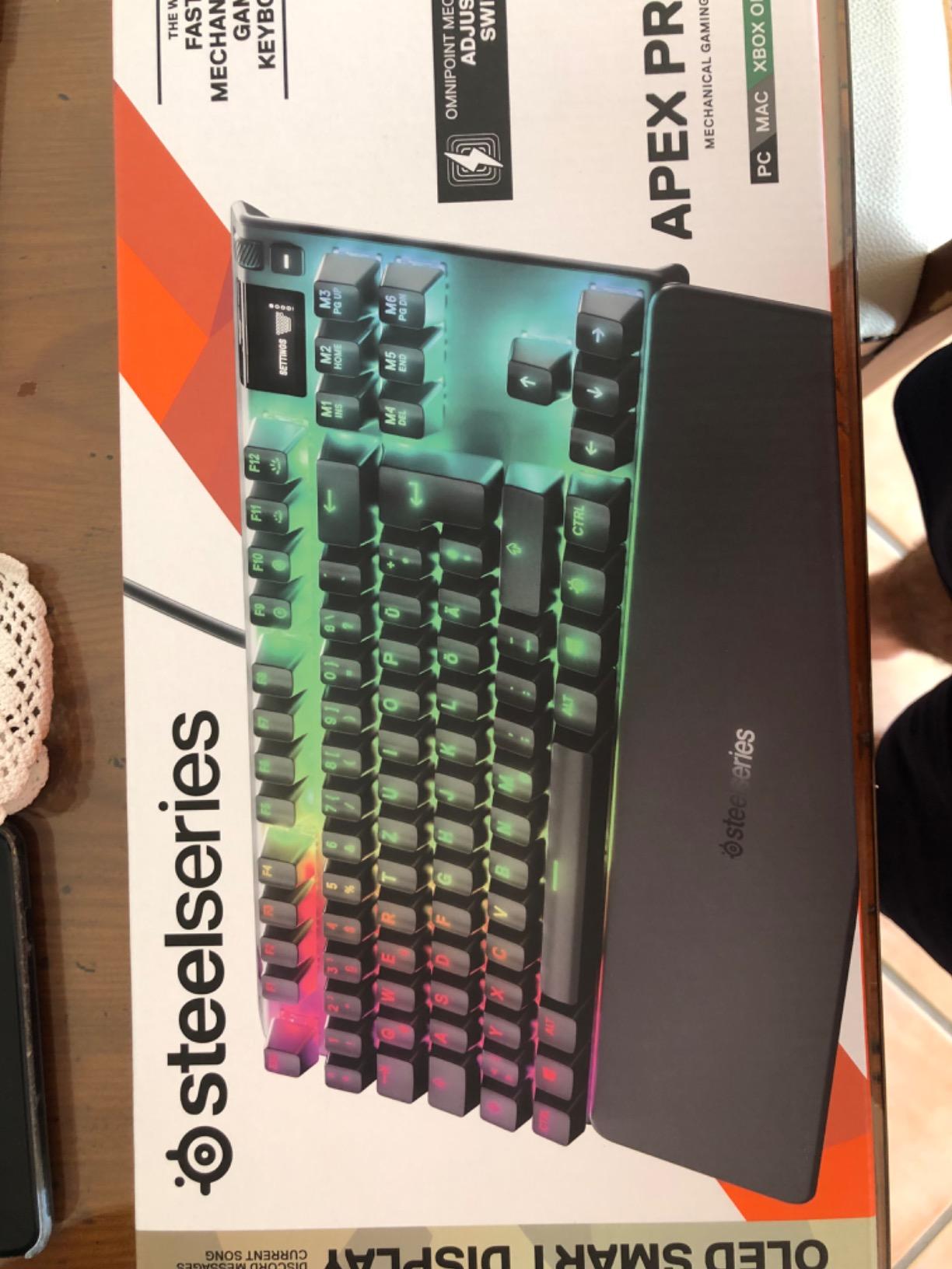 SteelSeries Apex Pro TKL Tastiera Gaming QWERTY US Regolabile