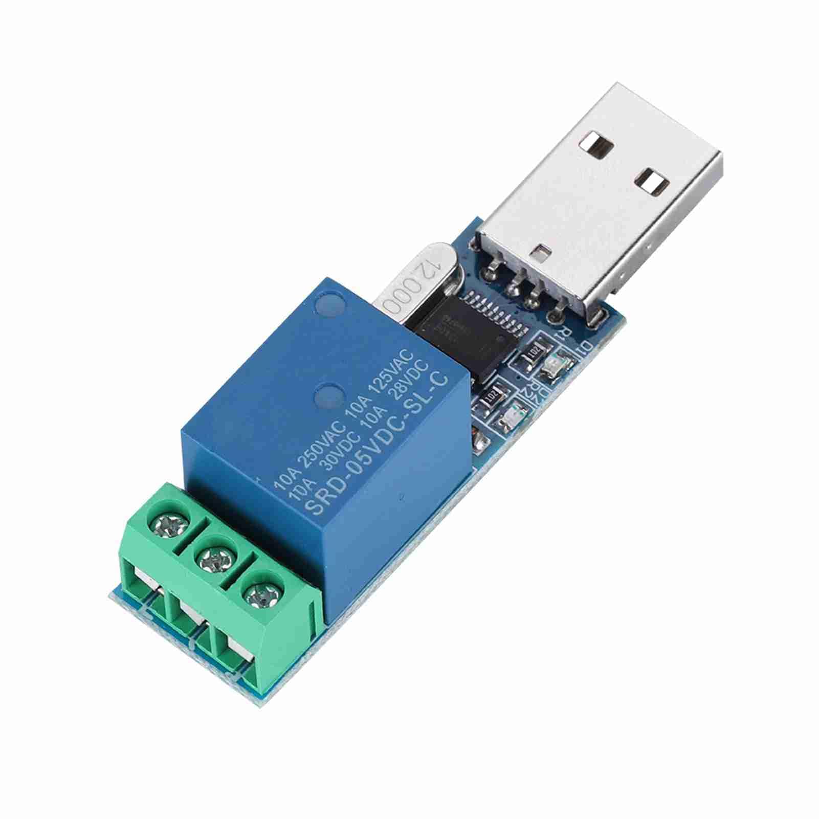 GOWENIC Scheda Relè USB 5V 10A Smart Home CH340