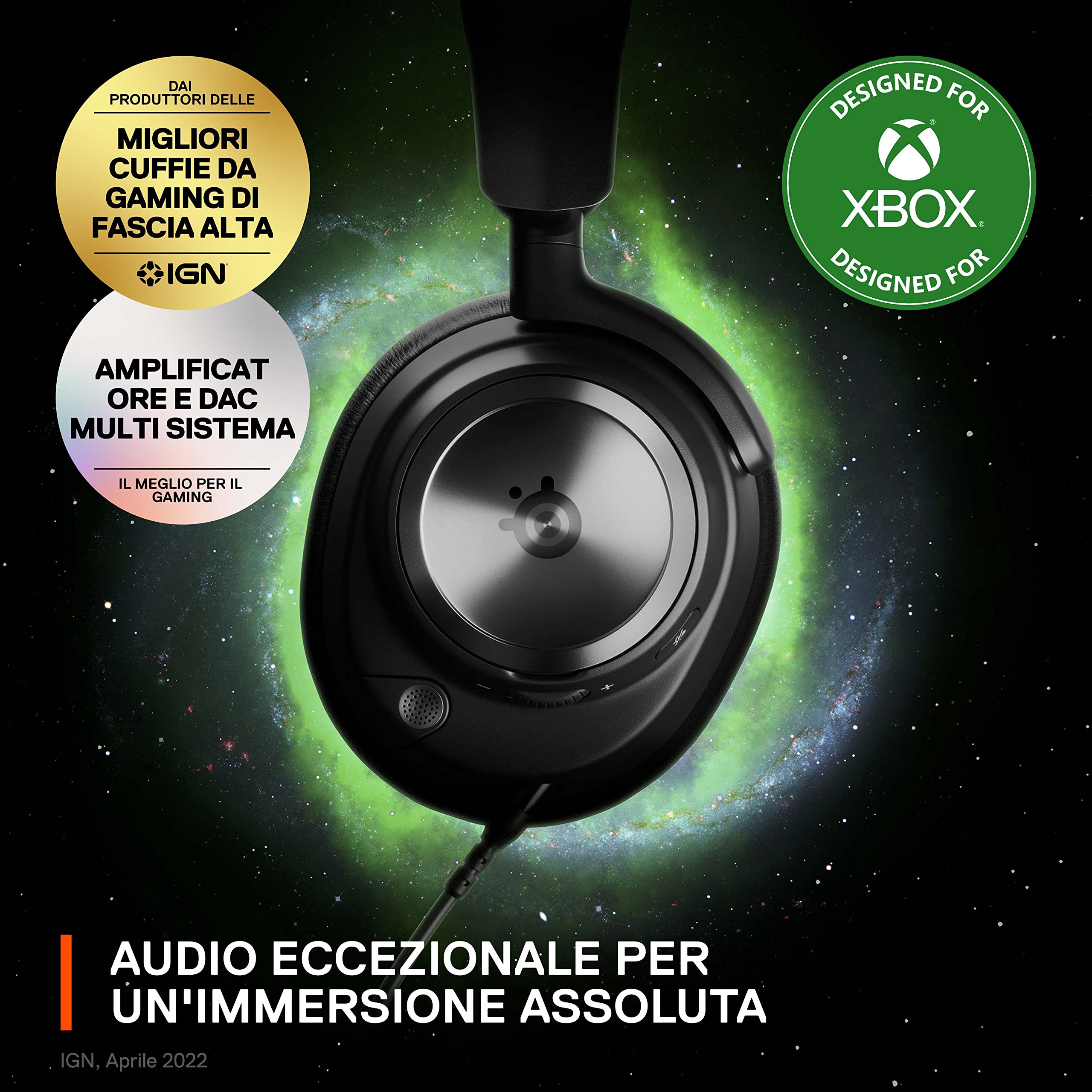 SteelSeries Arctis Nova Pro cuffie gaming Xbox Hi-Res DAC