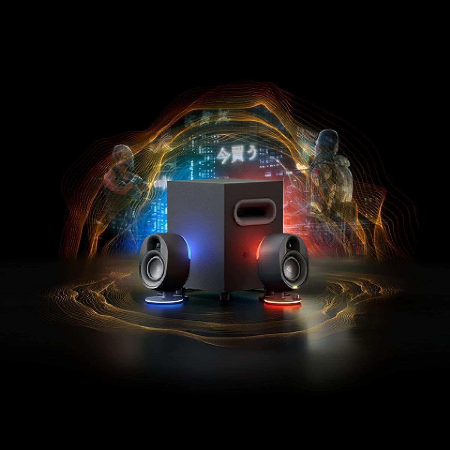 SteelSeries Arena 7 altoparlanti 2.1 RGB con subwoofer